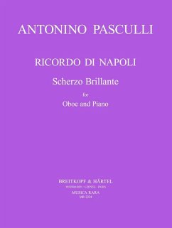 Cover Ricordo di Napoli Scherzo Brillante für Oboe und Klavier