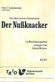 4 Sätze nach der Nußknacker-Suite für 2 Trompeten und 2 Posaunen Partitur und Stimmen