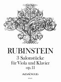 3 Salonstücke op.11 für Viola und Klavier