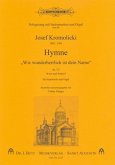 Hymne op.3,2 für Sopran und Orgel Hymne op.3,2 für Sopran und Orgel