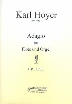 Cover Adagio für Flöte und Orgel