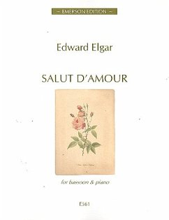 Cover Salut d'amour op.12 for bassoon and piano