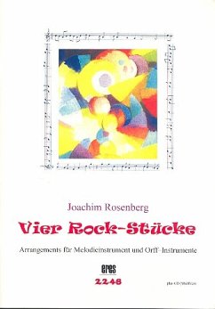 4 Rock-Stücke (+CD-ROM): für Blockflöte und Orff-Instrumente Partitur und Stimmen