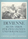 6 Trios op.19 Band 1 (Nr.1-3) für 2 Flöten und Violoncello Stimmen 6 Trios op.19 Band 1 (Nr.1-3) für 2 Flöten und Violoncello Stimmen