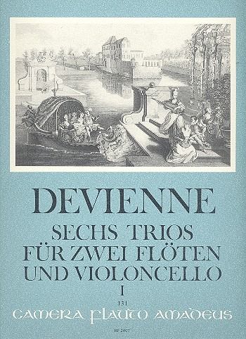6 Trios op.19 Band 1 (Nr.1-3) für 2 Flöten und Violoncello Stimmen 6 Trios op.19 Band 1 (Nr.1-3) für 2 Flöten und Violoncello Stimmen