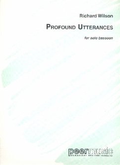 Cover Profound Utterances for bassoon