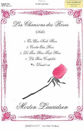 Dirait-on for mixed chorus and piano score (fr) Dirait-on for mixed chorus and piano score (fr)