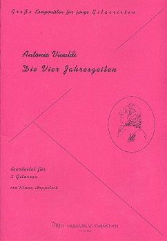 Cover Die vier Jahreszeiten für 2 Gitarren Spielpartitur