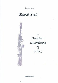 Cover Sonatina for soprano saxophone and piano