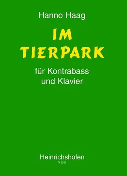 Im Tierpark für Kontrabaß und Klavier