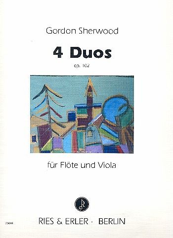 4 Duos op.102 für Flöte und Viola 2 Spielpartituren