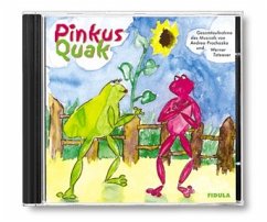 Cover Pinkus Quak CD Die Geschichte des rosaroten Froschs