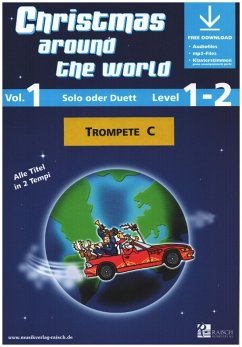 Cover Christmas around the World vol.1 (+Online Audio) für 1-2 Trompeten in C