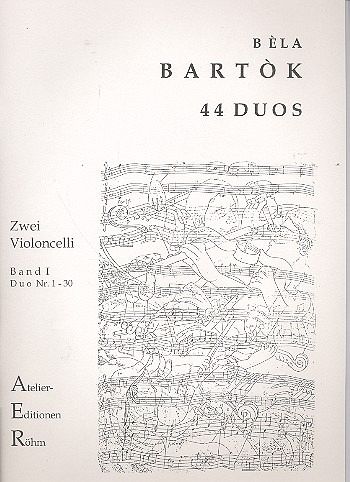 44 Duos Band 1 (Nr.1-30) für 2 Violoncelli 2 Spielpartituren 44 Duos Band 1 (Nr.1-30) für 2 Violoncelli 2 Spielpartituren