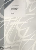 Variations op.72 for orchestra score Variations op.72 for orchestra score