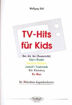 Cover TV-Hits für Kids für Akkordeonorchester Partitur