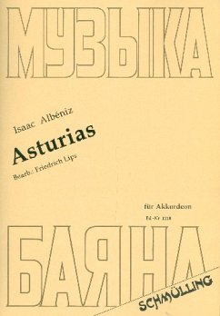 Cover Asturias für Akkordeon