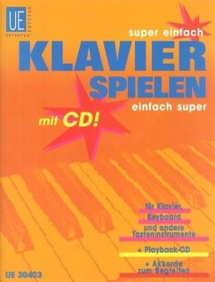 Cover Klavierspielen einfach super (+CD)