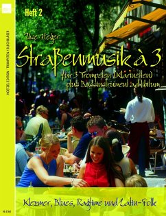 Cover Straßenmusik ŕ 3 Band 2: für 3 Trompeten (Klarinetten) (Bass ad lib)