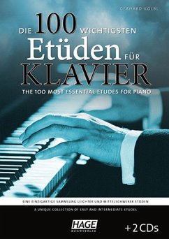 Die 100 wichtigsten Etüden für Klavier, mit 2 Audio-CDs