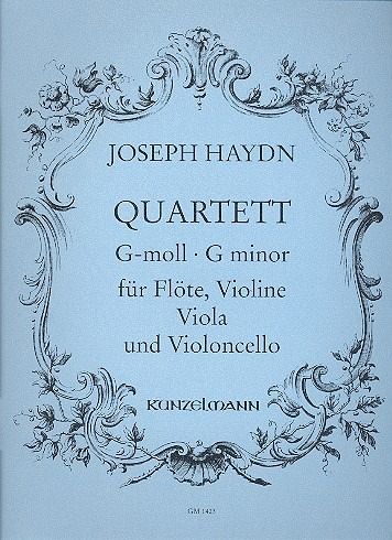 Quartett g-Moll nach op.20,5 für Flöte, Violine, Viola und Violoncello Stimmen Quartett g-Moll nach op.20,5 für Flöte, Violine, Viola und Violoncello Stimmen