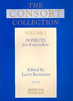 Cover The Consort Collection vol.1 for 4 Recorders (SATB) score