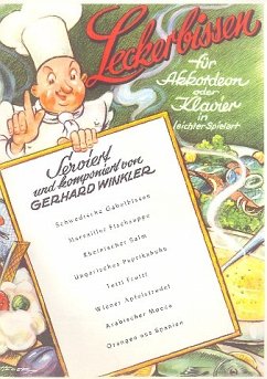 Cover Leckerbissen für Akkordeon oder Klavier in leichter Spielart