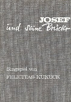 Cover Josef und seine Brüder Singspiel für Kinderchor und Instrumente Partitur