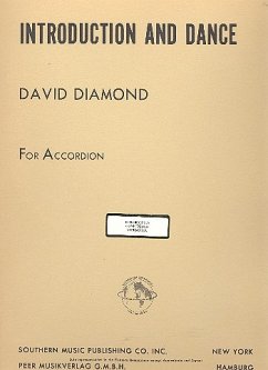 Cover Introduction and Dance for accordion