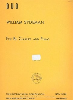 Cover Duo for clarinet and piano