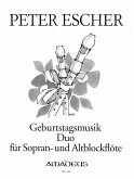 Geburtstagmusik op.139 Duo für 2 Blockflöten (SA) Spielpartitur