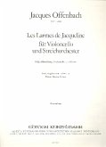 Les larmes de Jacqueline für Violoncello und Streichorchester Kontrabass Les larmes de Jacqueline für Violoncello und Streichorchester Kontrabass