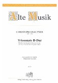 Sonate B-Dur für Flöte, Viola und Bc Partitur und Stimmen (Bc ausgesetzt)