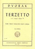 Terzetto C major op.74 for 2 violins and viola study score