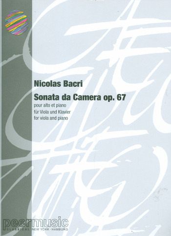 Sonata da Camera op.67 für Viola und Klavier Sonata da Camera op.67 für Viola und Klavier