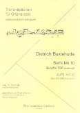 Suite e-Moll Nr.10 BuxWV236 für Gitarre Suite e-Moll Nr.10 BuxWV236 für Gitarre