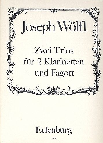 2 Trios Es-Dur und B-Dur für 2 Klarinetten und Fagott (Violoncello) 2 Trios Es-Dur und B-Dur für 2 Klarinetten und Fagott (Violoncello)