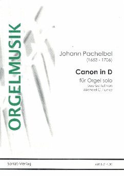 Cover Canon in D für Orgel