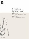 Sonate Nr.3 für Violine und Klavier Sonate Nr.3 für Violine und Klavier