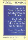 Le berceau de Gertrude Stein ou le mystčre del la rue de Fleurus for medium voice and piano