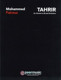 Tahrir for clarinet and orchestra score