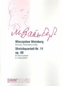 Cover Streichquartett Nr.11 op.89 Stimmen