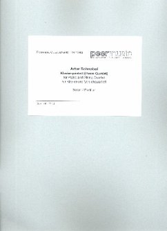 Cover Klavierquintett (Partitur) Klavierquintett