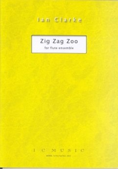Zig Zag Zoo for flute ensemble score and parts
