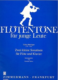 Cover 2 kleine Sonatinen für Flöte und Klavier