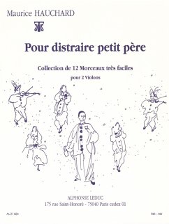 Cover Pour distraire petit pere pour 2 violons