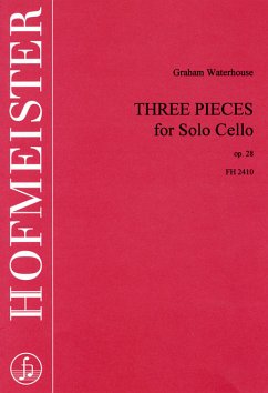 Cover 3 Pieces op.28 for cello