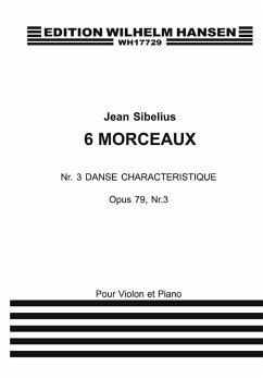 Danse characteristique op.79,3 für Violine und Klavier