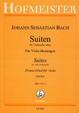 Suiten für Violoncello Band 2 (Nr.4-6) für Viola Suiten für Violoncello Band 2 (Nr.4-6) für Viola