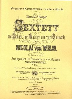 Cover Sextett h-Moll op.27 für 2 Violinen, 2 Violen und 2 Violoncelli Partitur